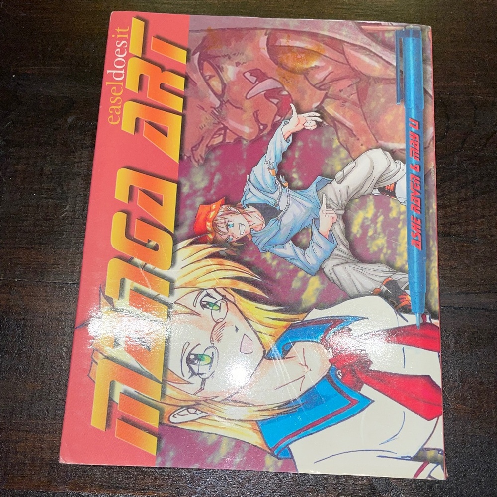 Manga Art Easel Does It Spiral bound Paperback Book Ashe Raven May‎ Li Drawing